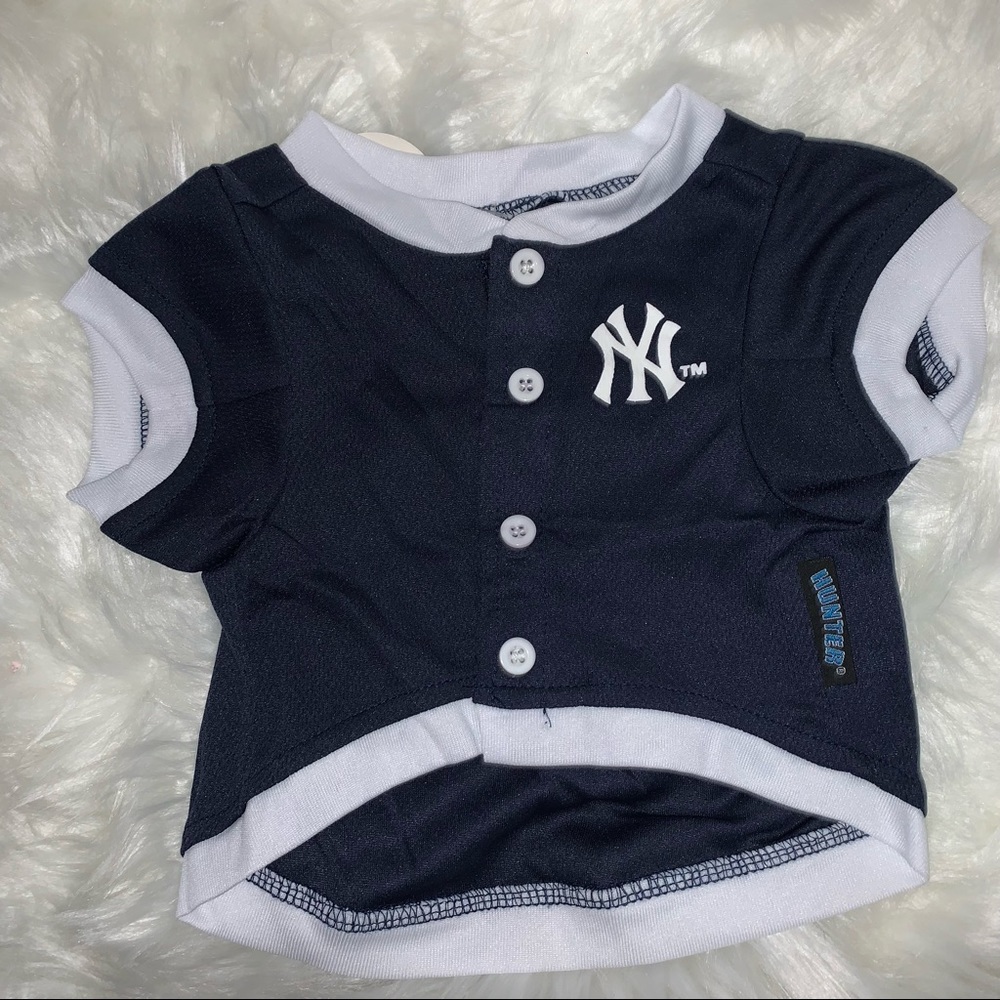 Yankees Navy Dog Jersey Sz small - Picture 2 of 7